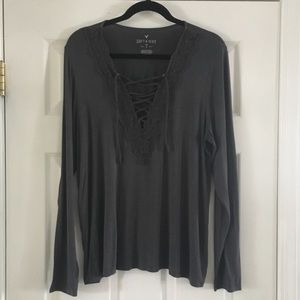 American Eagle Outfitters Soft & Sexy Top XL